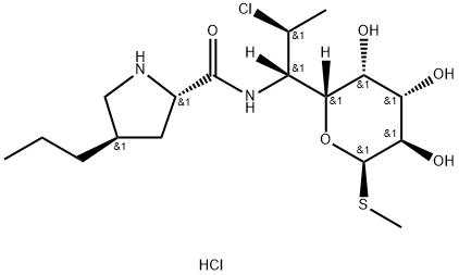 N-Desmethyl Clindamycin Hydrochloride Struktur