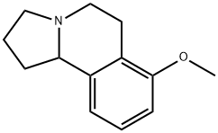 7-methoxy-1,2,3,5,6,10b-hexahydropyrrolo[2,1-a]isoquinoline Struktur