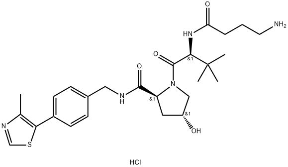 VH 032 amide-alkylC3-amine Struktur