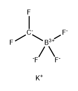 Borate(1-), (difluoromethyl)trifluoro-, potassium (1:1), (T-4)- Struktur