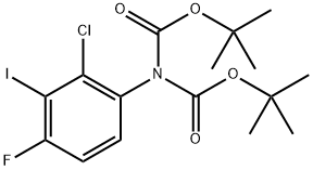 二叔丁基(2-氯-4-氟-3-碘苯基)亞氨基二碳酸酯, 2573784-37-7, 結(jié)構(gòu)式