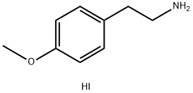 Benzeneethanamine, 4-methoxy-, hydriodide (1:1) Struktur