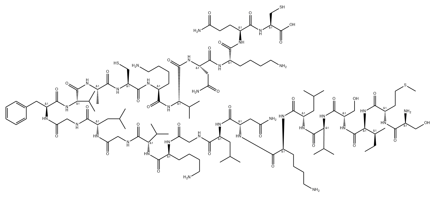 Ranatuerin-1Ga Struktur