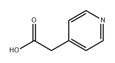 4-Pyridineacetic acid, radical ion(1+) (9CI) Struktur