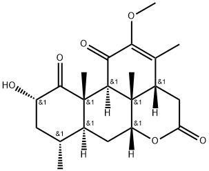 PICRASIN-B Struktur