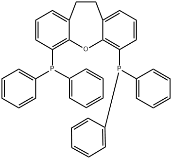 Phosphine, 1,1'-(10,11-dihydrodibenz[b,f]oxepin-4,6-diyl)bis[1,1-diphenyl- Struktur