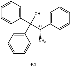 (S)-2-Amino-1,1,2-triphenylethanol hydrochloride Struktur