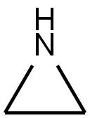 Aziridine, homopolymer, hydrochloride Struktur