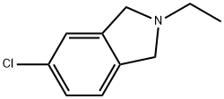 5-chloro-2-ethylisoindoline Struktur