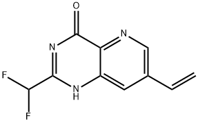 2-(二氟甲基)-7-乙烯基吡啶并[3,2-D]嘧啶-4(1H)-酮 結(jié)構(gòu)式