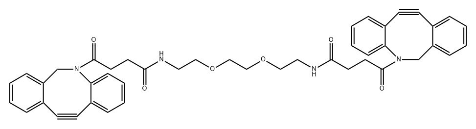 DBCO-PEG2-DBCO Struktur