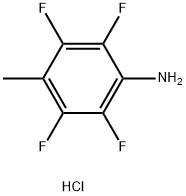 Benzenamine, 2,3,5,6-tetrafluoro-4-methyl-, hydrochloride (1:1) Struktur