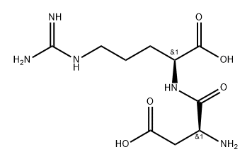 H-asp-arg-oh Struktur