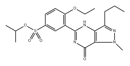 Sildenafil impurity Struktur