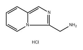 1-{imidazo[1,5-a]pyridin-3-yl}methanamine dihydrochloride Struktur