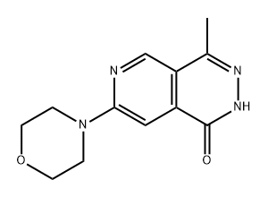 4-methyl-7-morpholine pyridine and [3, 4-D] pyrazine-1 (2H) -ketone Structure