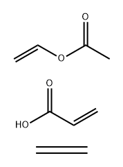 ETHYLENE/ACRYLIC ACID/VA COPOLYMER Struktur