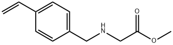 N-[(4-乙烯基苯基甲基]-甘氨酸甲酯, 2676172-77-1, 結(jié)構(gòu)式