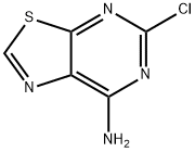 5-chlorothiazolo[5,4-d]pyrimidin-7-amine Struktur