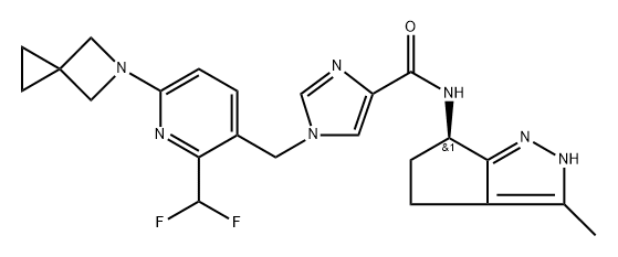 Plasma kallikrein-IN-1 Struktur