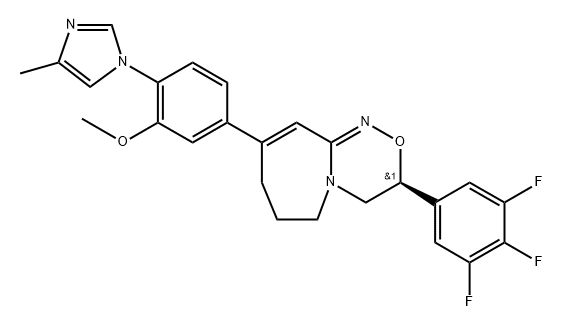 γ-Secretase modulator 10 Struktur