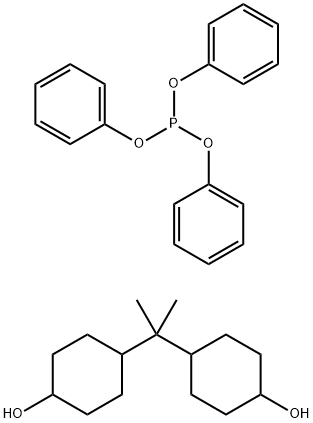 HYDROGENATED44ISOPROPYLIDENEDIPHENOLPHOSPHITEESTERRESINS Struktur