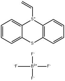 Thianthrenium, 5-ethenyl-, tetrafluoroborate(1-) (1:1) Struktur