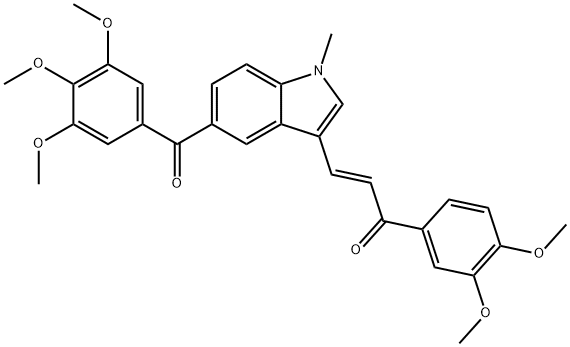 Tubulin polymerization-IN-21 Struktur