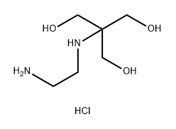 1,3-Propanediol, 2-[(2-aminoethyl)amino]-2-(hydroxymethyl)-, hydrochloride (1:1) Struktur