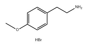 Benzeneethanamine, 4-methoxy-, hydrobromide (1:1) Struktur