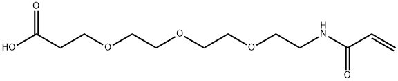 Allyl-CONH-PEG3-COOH Struktur