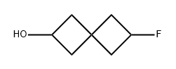 6-fluorospiro[3.3]heptan-2-ol Struktur