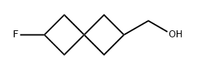 {6-fluorospiro[3.3]heptan-2-yl}methanol Struktur