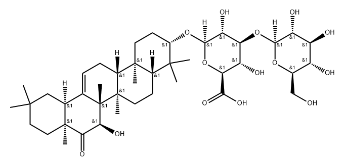 Pedunsaponin C Struktur