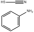 Phenylammonium thiocyanate Struktur