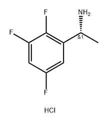 (R)-1-(2,3,5-Trifluorophenyl)ethanamine hydrochloride Struktur