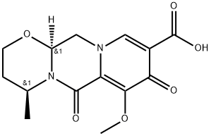 (4S,12aS)-7-Methoxy-4-methyl-6,8-dioxo-3,4,6,8,12,12a-hexahydro-2H-pyrido[1'',2'':4,5]pyrazino[2,1-b][1,3]oxazine-9-carboxylic Acid Struktur