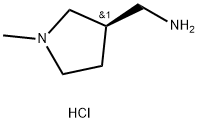 (R)-1-methylpyrrolidine-3-carboxamide hydrochloride Struktur