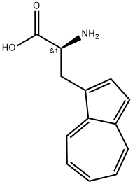 1-Azulenepropanoic acid, α-amino-, (αS)- Struktur