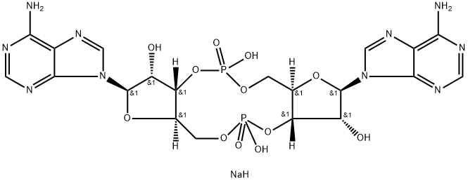 c-di-AMP disodium Struktur