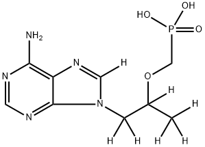 rac-Tenofovir-d7 Struktur