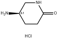 (R)-5-aminopiperidin-2-onedihydrochloride Struktur