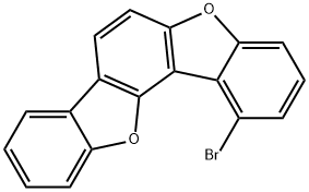 1-bromobenzol12-b:34-b'Tbisbenzofuran Struktur