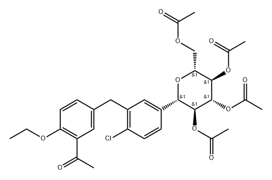 Dapagliflozin-012 Struktur