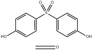 Formaldehyde, polymer with 4,4-sulfonylbisphenol Struktur