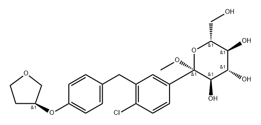 Empagliflozin Impurity 504 Struktur