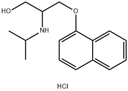 Iso Propranolol Hydrochloride Struktur