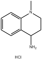 1-Methyl-1,2,3,4-tetrahydroquinolin-4-amine hydrochloride Struktur