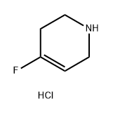 4-FLUORO-1,2,3,6-TETRAHYDROPYRIDINE HYDROCHLORIDE Struktur