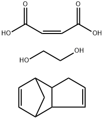 Maleic anhydride, polymer with ethylene glycol and 3a,7a-dihydro-4,7-methylene-1H-indene Struktur